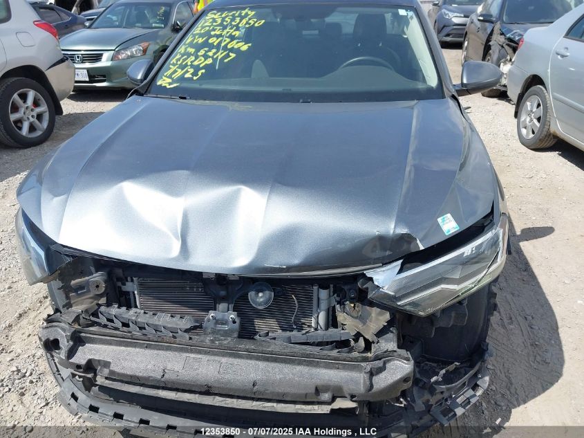 2020 Volkswagen Jetta Highline VIN: 3VWEB7BU8LM017006 Lot: 12353850