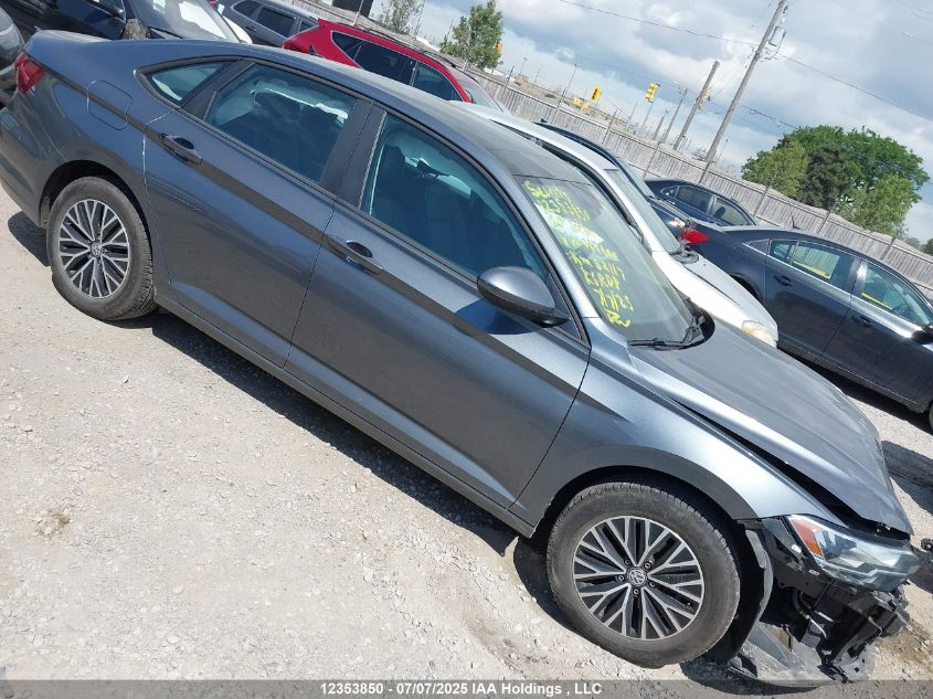 2020 Volkswagen Jetta Highline VIN: 3VWEB7BU8LM017006 Lot: 12353850