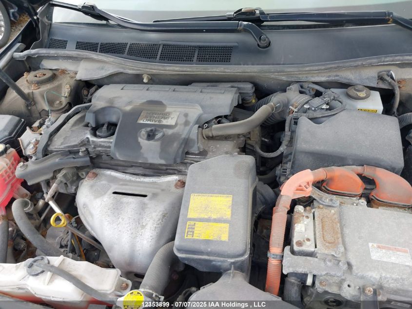 2012 Toyota Camry Hybrid Le VIN: 4T1BD1FK8CU002714 Lot: 12353899