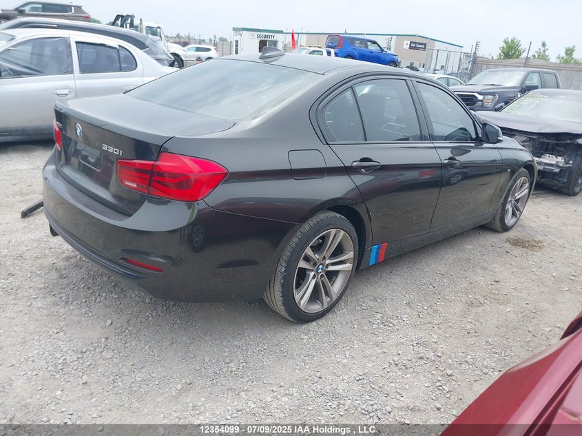 2017 BMW 330I xDrive VIN: WBA8D9C36HA011556 Lot: 12354099