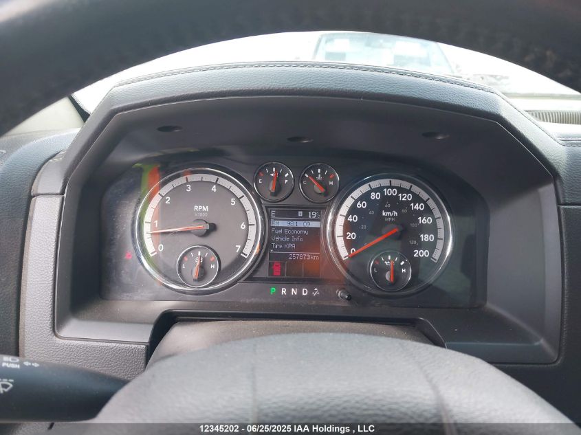 2010 Dodge Ram 1500 Slt/Sport/Trx VIN: 1D7RV1CT7AS220896 Lot: 12345202X