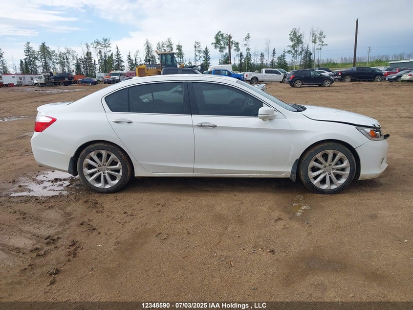 2013 Honda Accord Touring V6 VIN: 1HGCR3F94DA801980 Lot: 12348590X