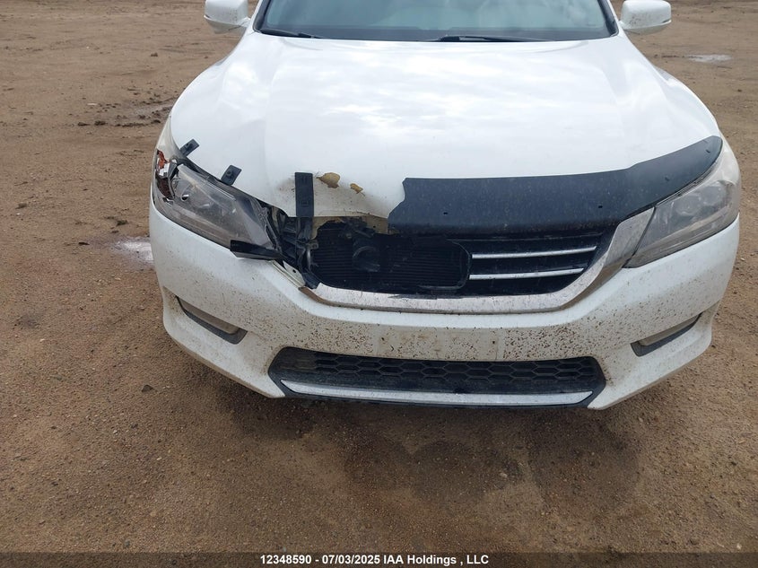 2013 Honda Accord Touring V6 VIN: 1HGCR3F94DA801980 Lot: 12348590X