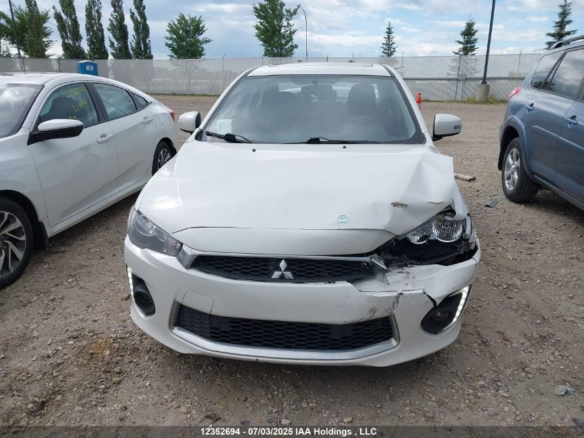 2016 Mitsubishi Lancer Es/Se Ltd VIN: JA32U2FU2GU602287 Lot: 12352694X