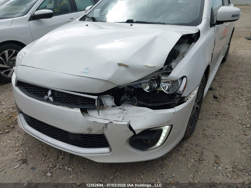 2016 Mitsubishi Lancer Es/Se Ltd VIN: JA32U2FU2GU602287 Lot: 12352694X