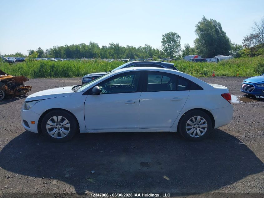 2014 Chevrolet Cruze 1Ls VIN: 1G1PB5SHXE7283975 Lot: 12347906X