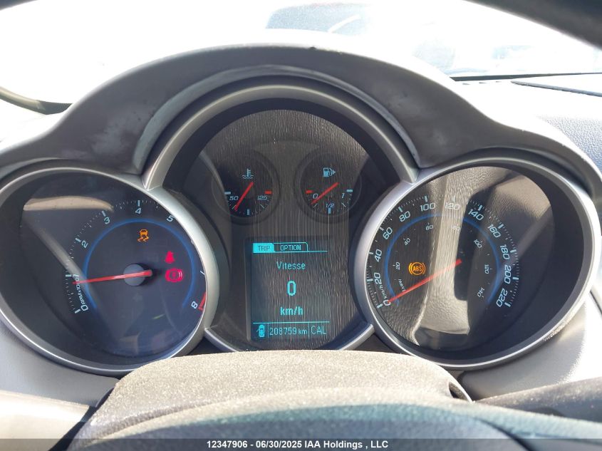 2014 Chevrolet Cruze 1Ls VIN: 1G1PB5SHXE7283975 Lot: 12347906X