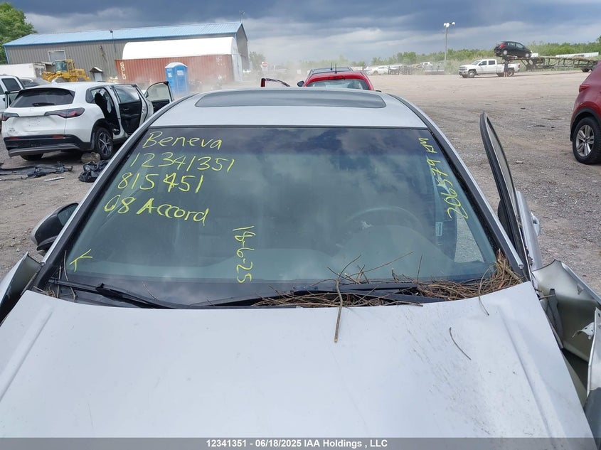 2008 Honda Accord Ex-L VIN: 1HGCP26878A815451 Lot: 12341351X