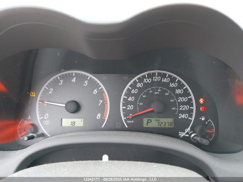 2010 Toyota Corolla Ce VIN: 2T1BU4EE2AC421444 Lot: 12342171X