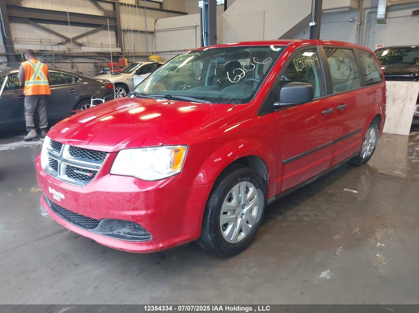 2C4RDGBG7GR153571 2016 DODGE CARAVAN photo no. 2