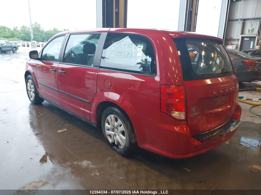 2C4RDGBG7GR153571 2016 DODGE CARAVAN photo no. 3
