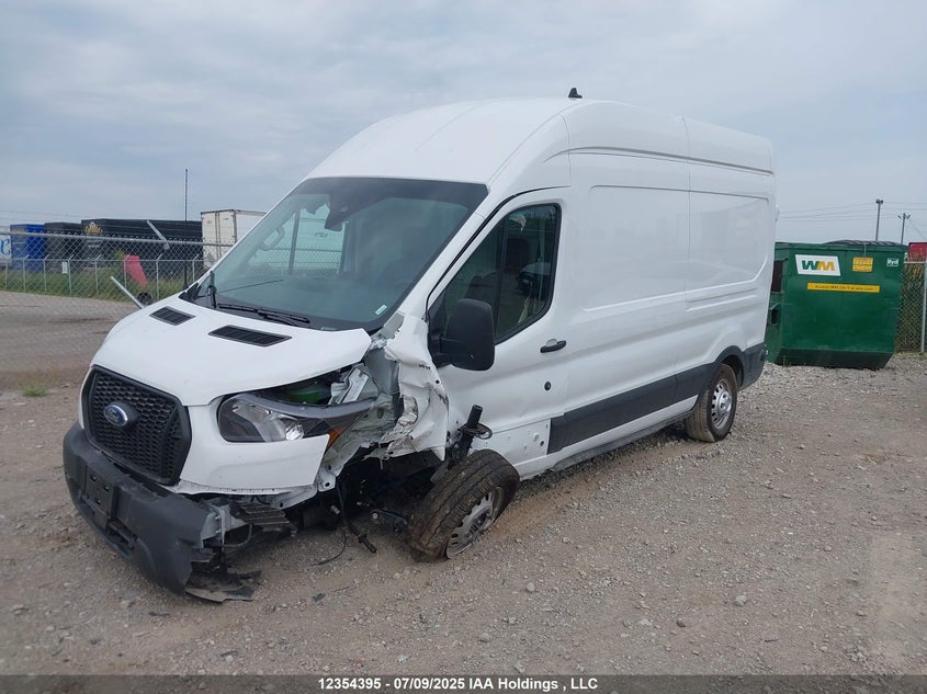 2025 Ford Transit T-250 white van null 1FTBR2X88SKA61674 photo #3