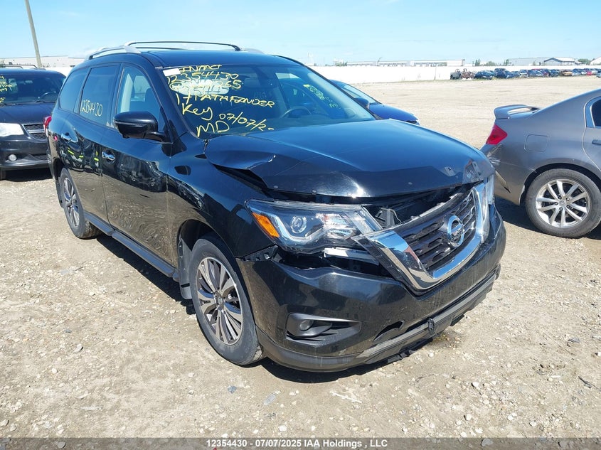 2017 Nissan Pathfinder S/Sv/Sl/Platinum VIN: 5N1DR2MM5HC649265 Lot: 12354430