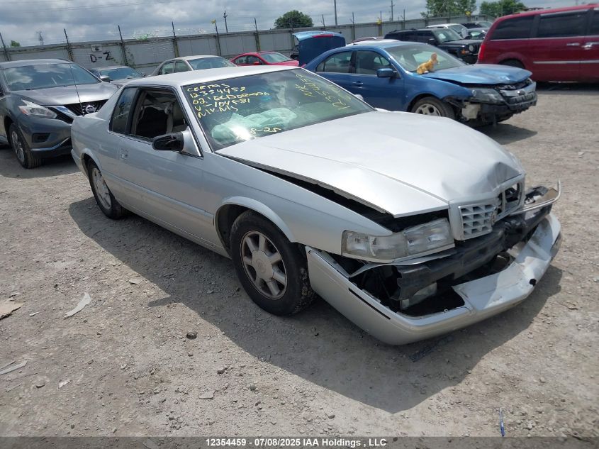 1G6ET12942B104581 2002 Cadillac Eldorado Touring auction photo 1
