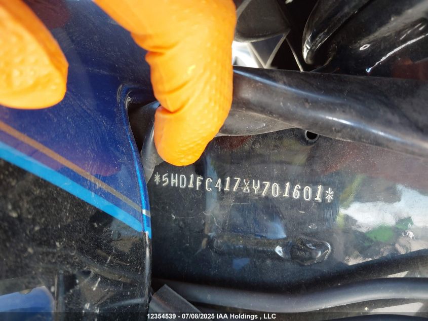 2008 Harley-Davidson Flhtcui VIN: 5HD1FC4178Y701601 Lot: 12354539