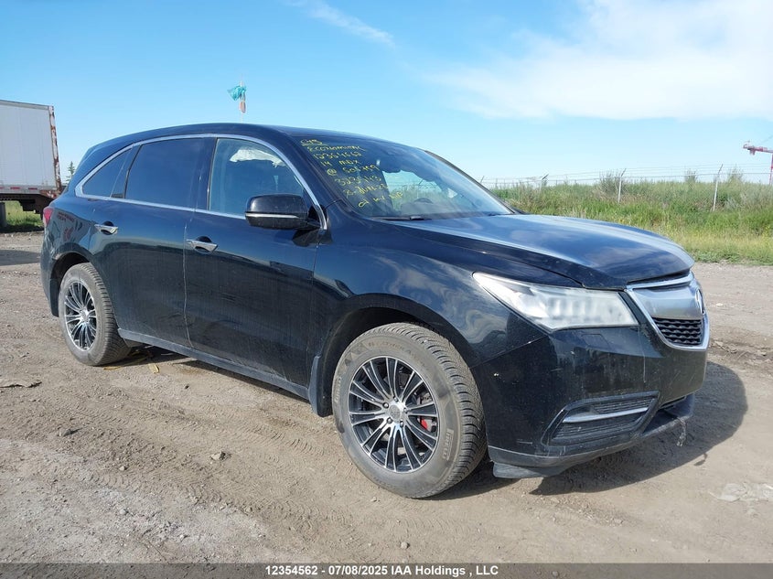 5FRYD4H60EB505759 2014 Acura Mdx Technology Package auction photo 1