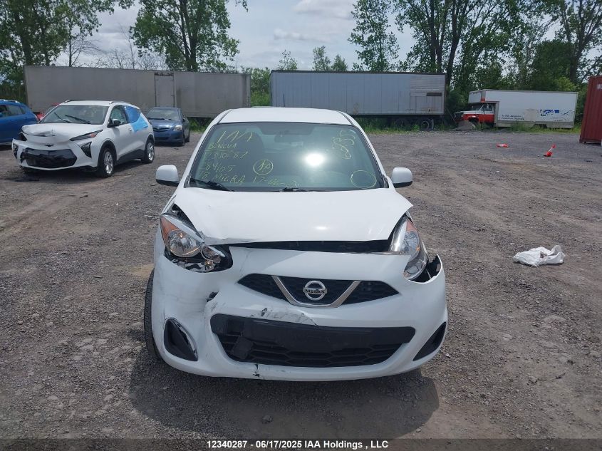 2018 Nissan Micra S/Sr/Sv VIN: 3N1CK3CP1JL284165 Lot: 12340287X