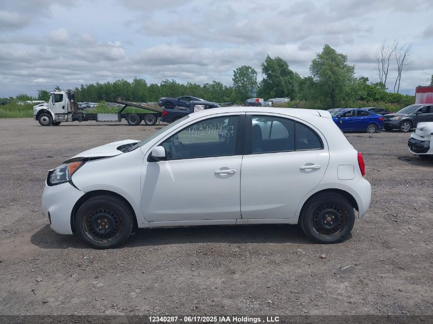 2018 Nissan Micra S/Sr/Sv VIN: 3N1CK3CP1JL284165 Lot: 12340287X