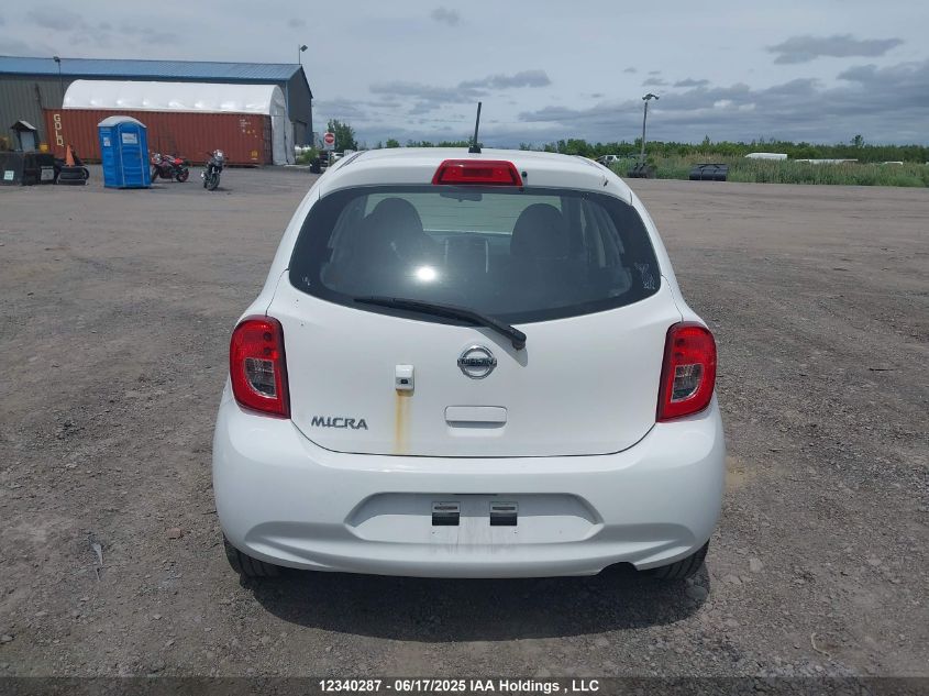 2018 Nissan Micra S/Sr/Sv VIN: 3N1CK3CP1JL284165 Lot: 12340287X