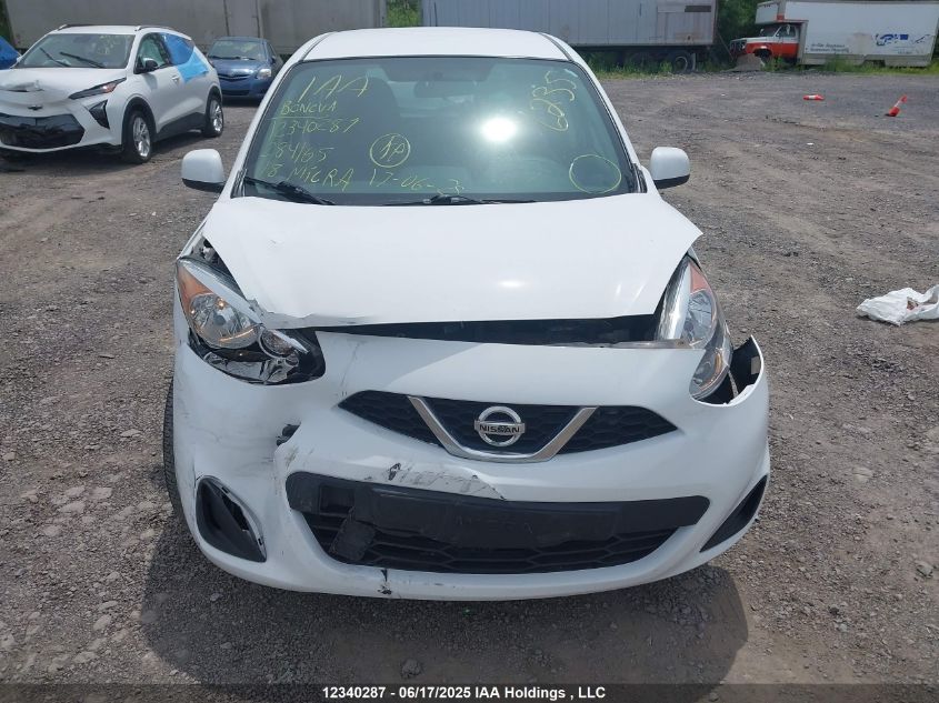 2018 Nissan Micra S/Sr/Sv VIN: 3N1CK3CP1JL284165 Lot: 12340287X