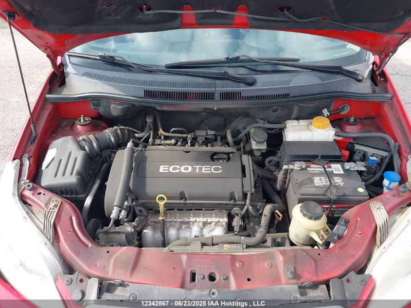 2011 Chevrolet Aveo Lt VIN: 3G1TC6DG9BL103088 Lot: 12342867X