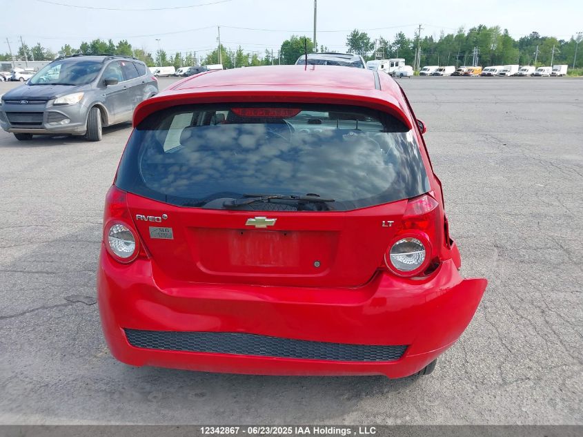 2011 Chevrolet Aveo Lt VIN: 3G1TC6DG9BL103088 Lot: 12342867X