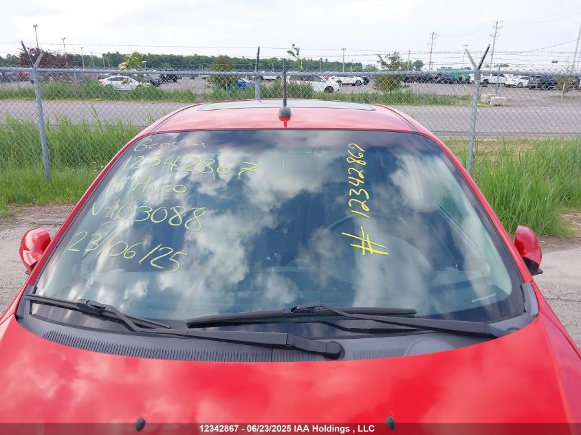 2011 Chevrolet Aveo Lt VIN: 3G1TC6DG9BL103088 Lot: 12342867X