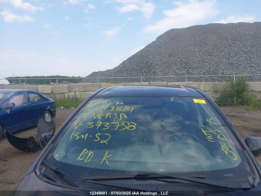 2017 Nissan Versa Note 1.6 S/1.6 Sl/1.6 Sr/1.6 Sv VIN: 3N1CE2CP8HL373758 Lot: 12349881X