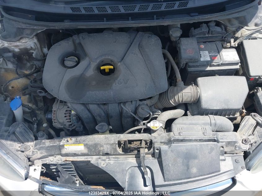 2013 Hyundai Elantra Gl VIN: 5NPDH4AE2DH378597 Lot: 12353429X