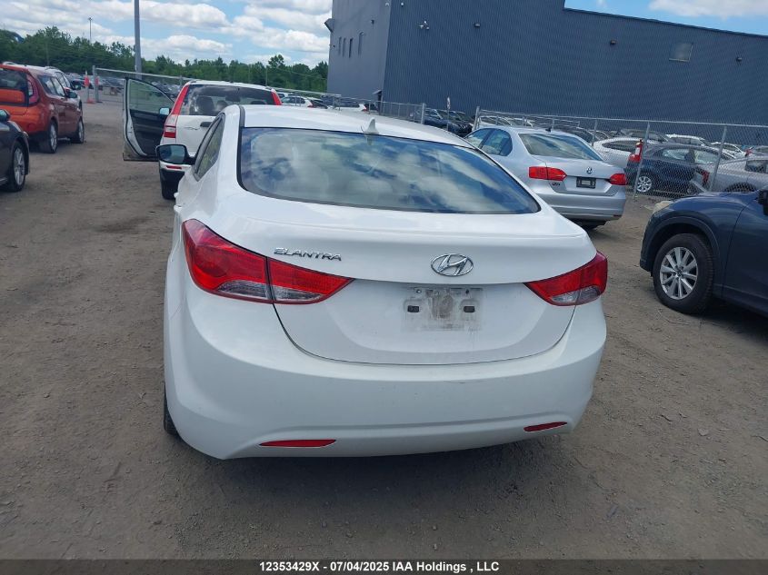 2013 Hyundai Elantra Gl VIN: 5NPDH4AE2DH378597 Lot: 12353429X