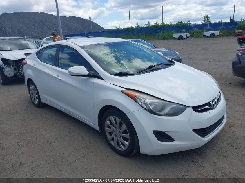 2013 Hyundai Elantra Gl VIN: 5NPDH4AE2DH378597 Lot: 12353429X