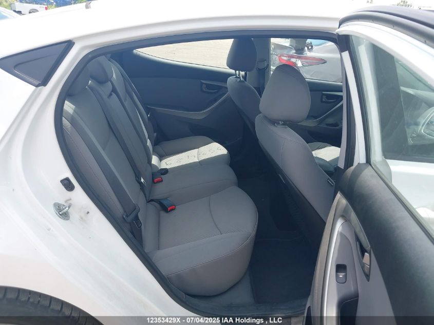 2013 Hyundai Elantra Gl VIN: 5NPDH4AE2DH378597 Lot: 12353429X