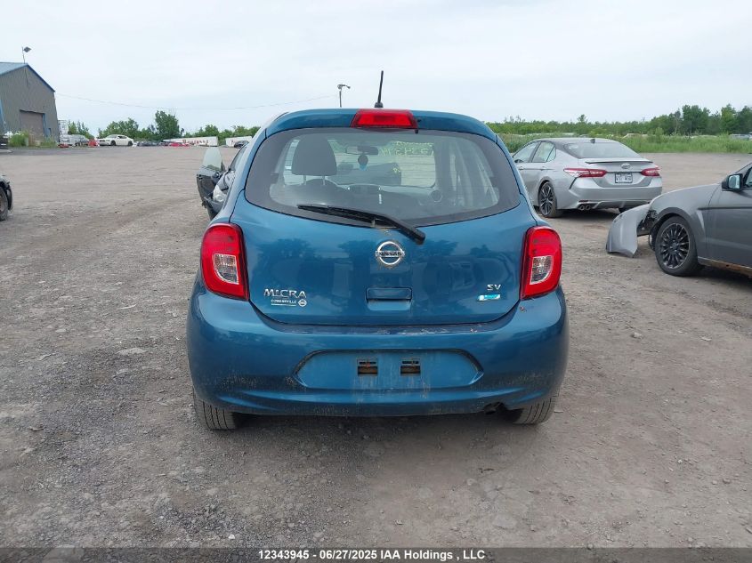 2015 Nissan Micra S/Sr/Sv VIN: 3N1CK3CP0FL242576 Lot: 12343945X