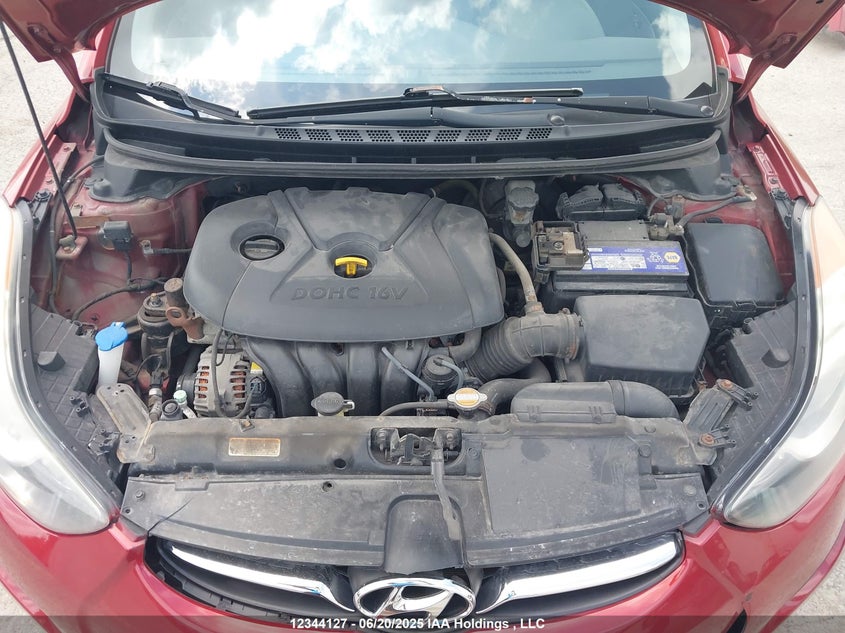 2013 Hyundai Elantra Gl VIN: 5NPDH4AE3DH161446 Lot: 12344127X