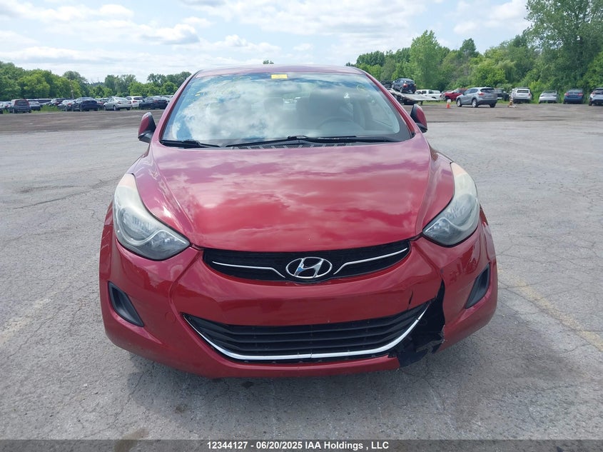 2013 Hyundai Elantra Gl VIN: 5NPDH4AE3DH161446 Lot: 12344127X