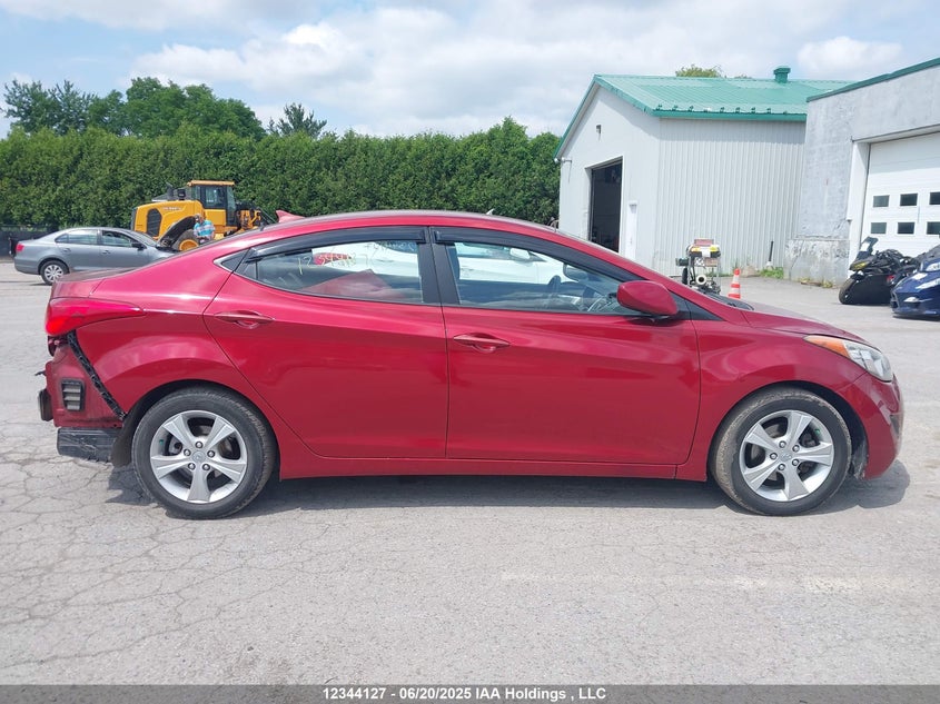 2013 Hyundai Elantra Gl VIN: 5NPDH4AE3DH161446 Lot: 12344127X