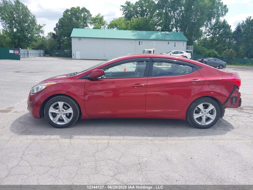 2013 Hyundai Elantra Gl VIN: 5NPDH4AE3DH161446 Lot: 12344127X