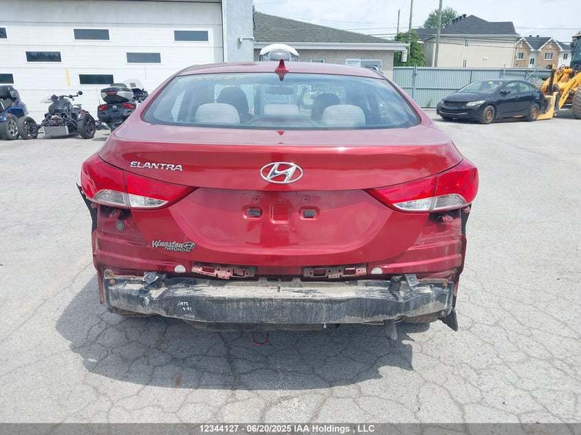 2013 Hyundai Elantra Gl VIN: 5NPDH4AE3DH161446 Lot: 12344127X