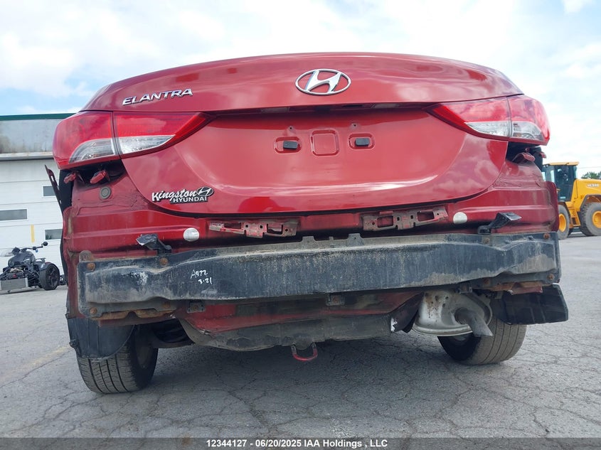 2013 Hyundai Elantra Gl VIN: 5NPDH4AE3DH161446 Lot: 12344127X