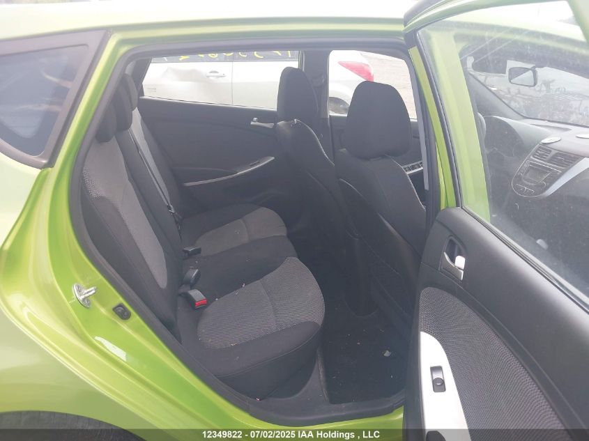 2013 Hyundai Accent Gl VIN: KMHCT5AE1DU110111 Lot: 12349822X