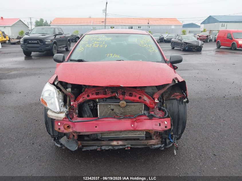 2009 Toyota Yaris VIN: JTDBT923991328231 Lot: 12342037X