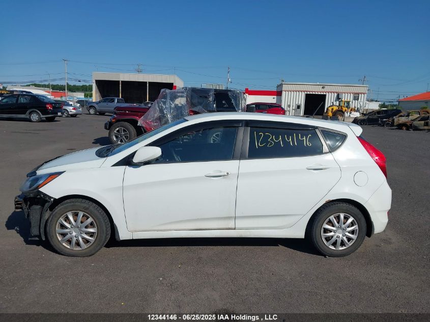 2012 Hyundai Accent L VIN: KMHCT5AE6CU011718 Lot: 12344146X