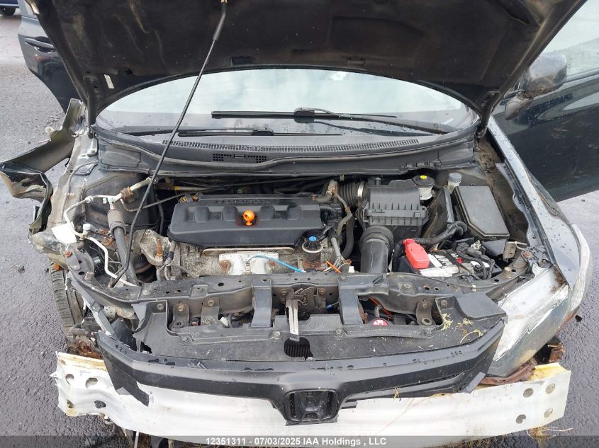 2012 Honda Civic Lx VIN: 2HGFB2E41CH046773 Lot: 12351311X