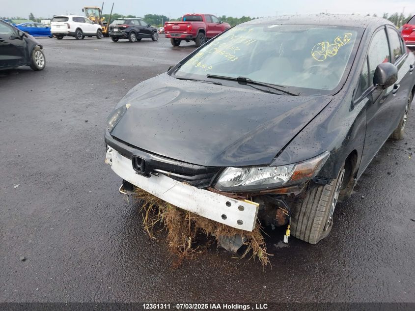 2012 Honda Civic Lx VIN: 2HGFB2E41CH046773 Lot: 12351311X