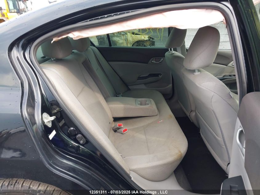 2012 Honda Civic Lx VIN: 2HGFB2E41CH046773 Lot: 12351311X