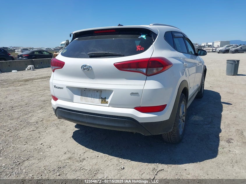 2017 Hyundai Tucson Premium VIN: KM8J3CA44HU486455 Lot: 12354672