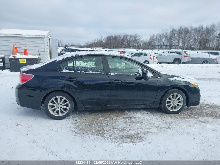 2014 Subaru Impreza 2.0I Touring Package VIN: JF1GJAC68EH018973 Lot: 12234481X