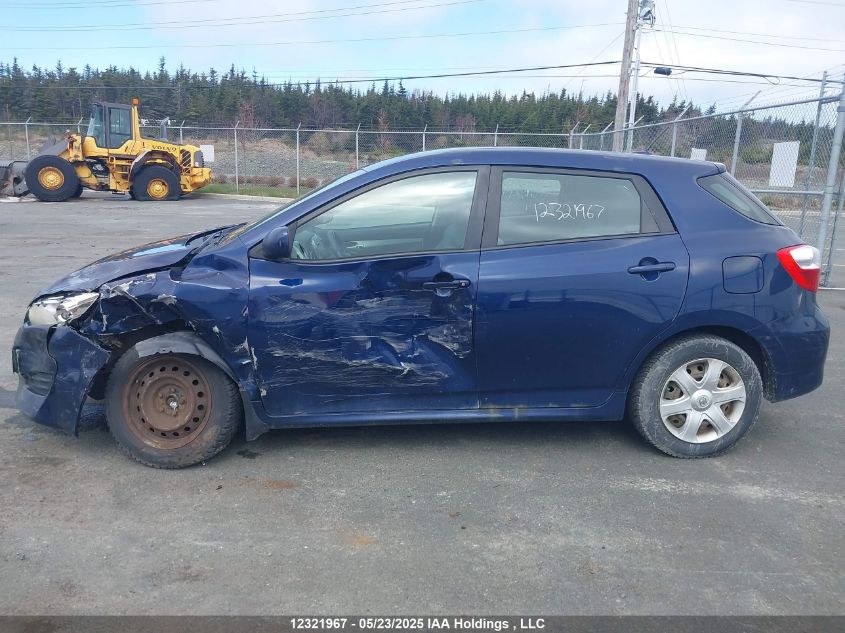 2009 Toyota Corolla Matrix S VIN: 2T1KE40E09C010432 Lot: 12321967X