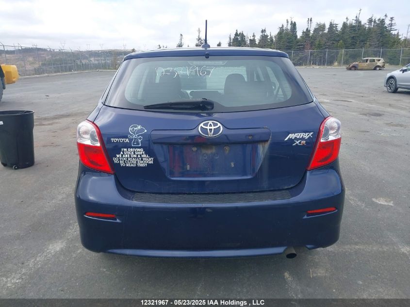 2009 Toyota Corolla Matrix S VIN: 2T1KE40E09C010432 Lot: 12321967X