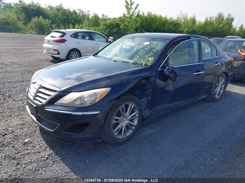 2013 Hyundai Genesis VIN: KMHGC4DD2DU216310 Lot: 12354735